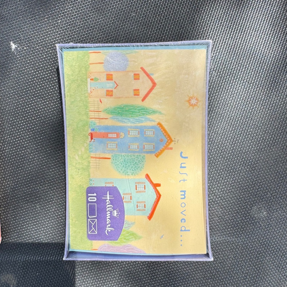 Hallmark Just Moved New Address Announcements 10 Cards‎ Envelopes BM6620 USA